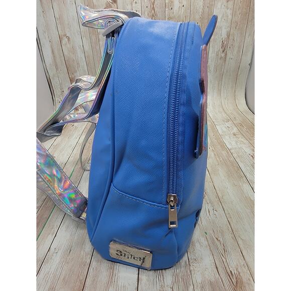 Disney Stitch Women's Mini Backpack Blue Lilo & Stitch - Picture 4 of 8